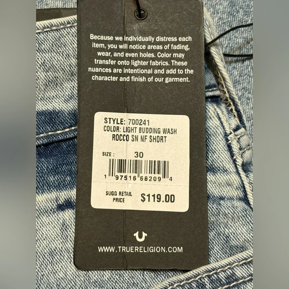 True Religion excellent nwt